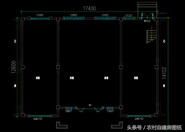6款帶商鋪農(nóng)村自建房設(shè)計方案圖，既能住又能出租