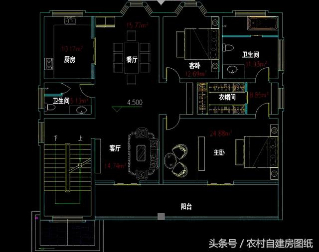 6款帶商鋪農(nóng)村自建房設(shè)計方案圖，既能住又能出租