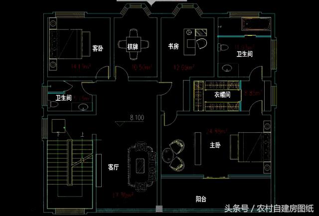 6款帶商鋪農(nóng)村自建房設(shè)計方案圖，既能住又能出租