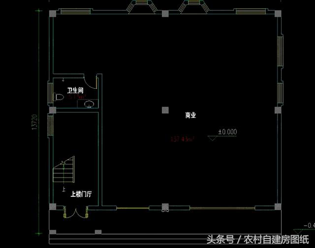 6款帶商鋪農(nóng)村自建房設(shè)計方案圖，既能住又能出租