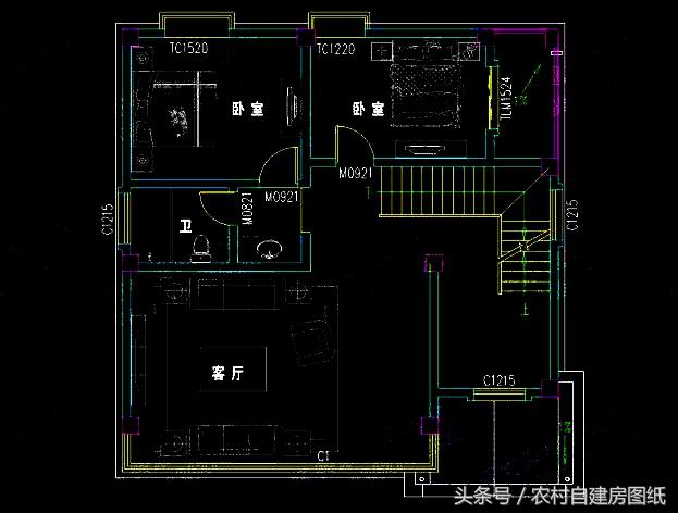 6款帶商鋪農(nóng)村自建房設(shè)計方案圖，既能住又能出租