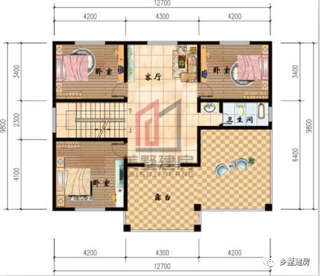 2套農(nóng)村四層自建樓房戶型圖，1套豪華，1套普通，你怎么選？