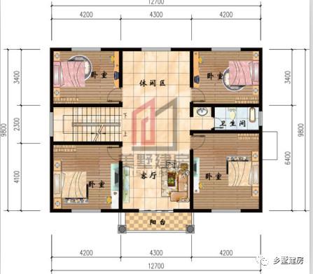 2套農(nóng)村四層自建樓房戶型圖，1套豪華，1套普通，你怎么選？