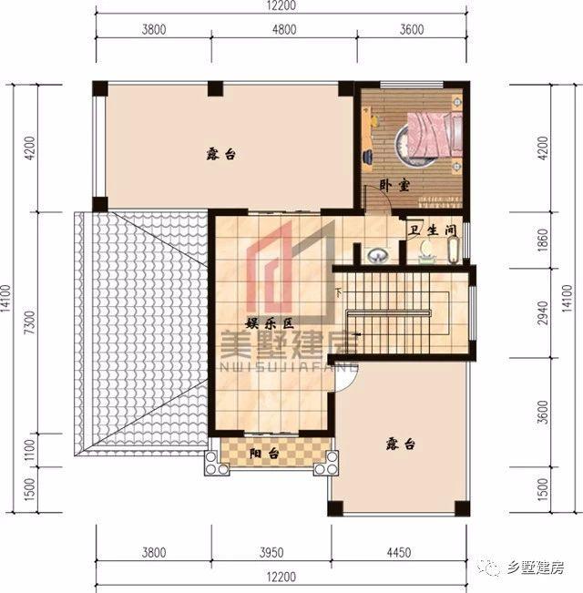 2套農(nóng)村四層自建樓房戶型圖，1套豪華，1套普通，你怎么選？