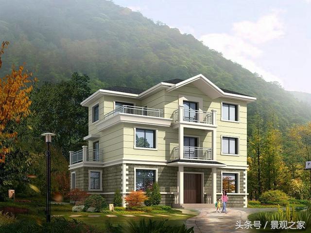 6套農(nóng)村別墅戶型圖賞析，第二套最漂亮！