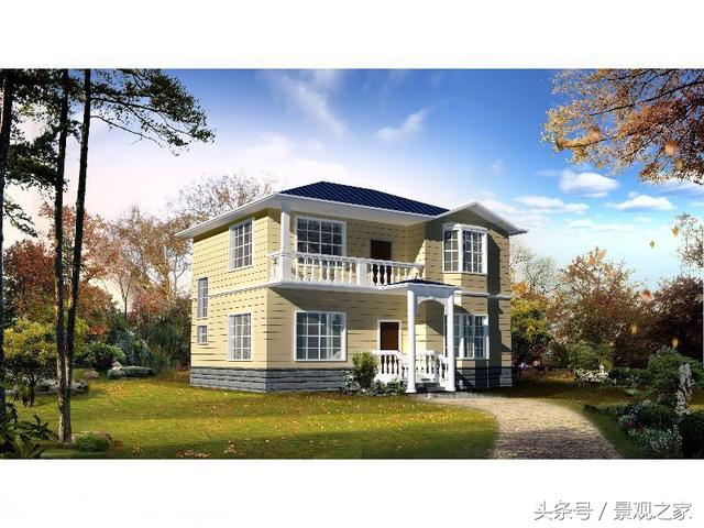 6套農(nóng)村別墅戶型圖賞析，第二套最漂亮！