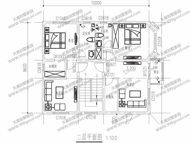 2套農(nóng)村現(xiàn)代別墅設(shè)計圖，與時俱進的潮流先鋒！