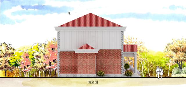 農(nóng)村建個(gè)做“柴火飯“別墅，兩層宅院，不到25萬(wàn)?。ê瑘D紙）
