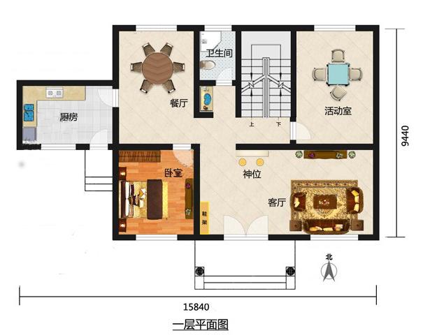 農(nóng)村建個(gè)做“柴火飯“別墅，兩層宅院，不到25萬(wàn)?。ê瑘D紙）