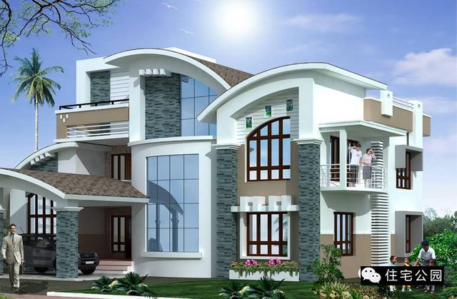 8套現(xiàn)代小別墅，第3套最漂亮，第7套更適合農(nóng)村！