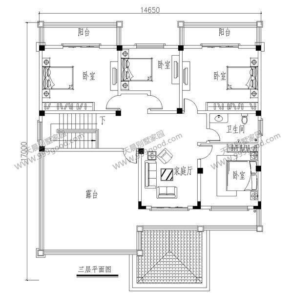 3套別墅7種方案：農(nóng)村自建實用大氣別墅，框架結(jié)構(gòu)含設計圖！