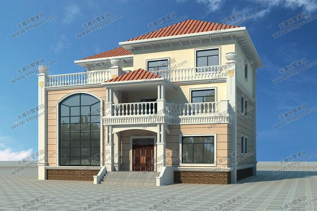 3套別墅7種方案：農(nóng)村自建實用大氣別墅，框架結(jié)構(gòu)含設計圖！