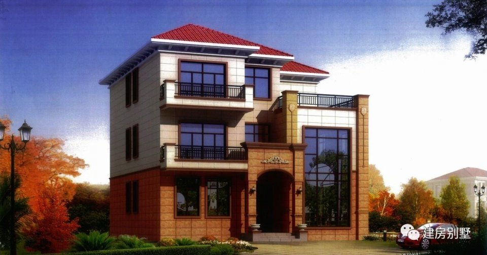 40萬(wàn)就能建的豪華別墅, 全村人都會(huì)過(guò)來(lái)巴結(jié)你