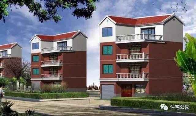 10套農(nóng)村自建房2、3層戶型，占地面積不過百，家家戶戶住新房