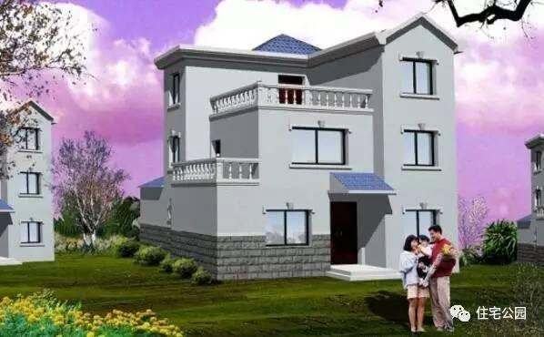 10套農(nóng)村自建房2、3層戶型，占地面積不過百，家家戶戶住新房