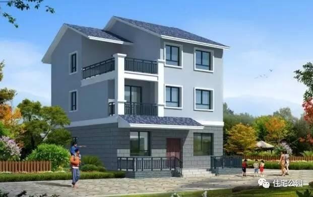 10套農(nóng)村自建房2、3層戶型，占地面積不過百，家家戶戶住新房