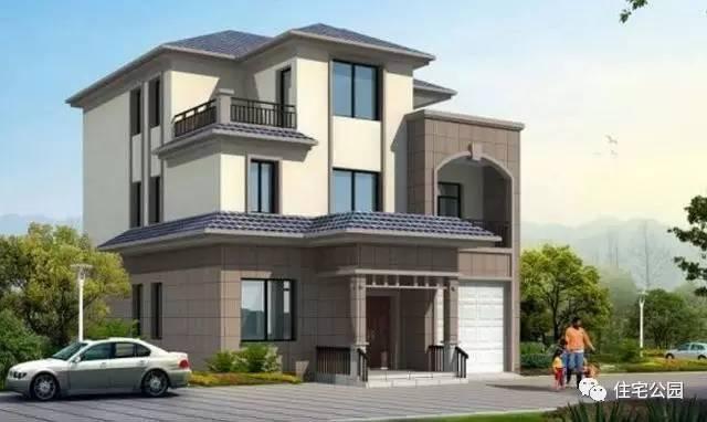 10套農(nóng)村自建房2、3層戶型，占地面積不過百，家家戶戶住新房