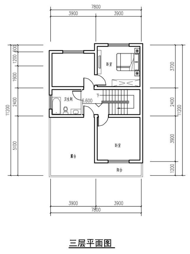7.8米寬農(nóng)村別墅戶型兩套，堂屋和客廳怎么選？