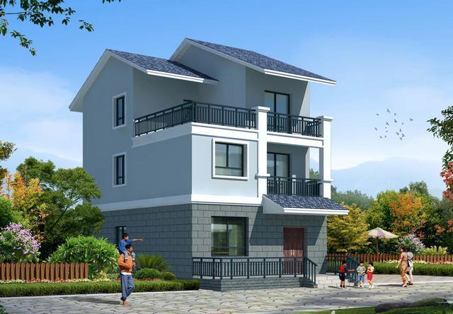 7.8米寬農(nóng)村別墅戶型兩套，堂屋和客廳怎么選？