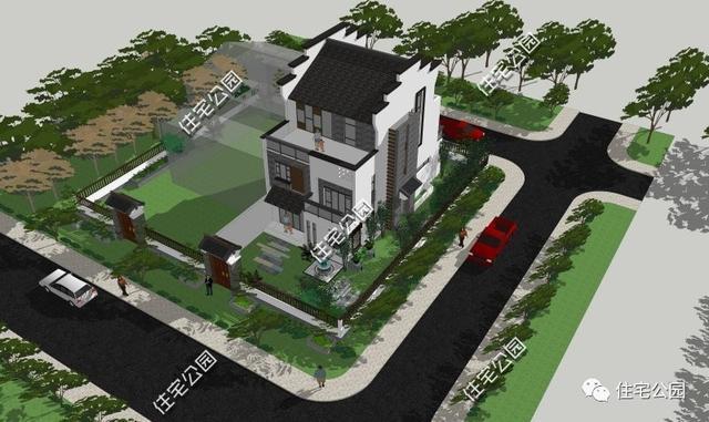 8.4米小面寬戶型設(shè)計(jì)，3層實(shí)用型徽派別墅經(jīng)典宜居，含全圖！