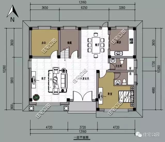 2套別墅戶型，面寬13米不同風(fēng)格，你更喜歡哪個(gè)？