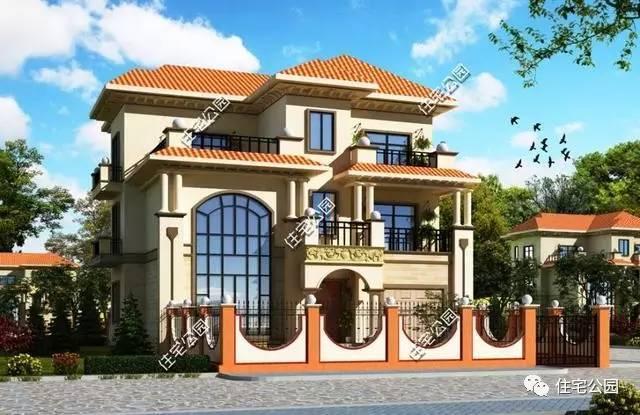 6套新農(nóng)村別墅，全帶挑空客廳，建到村里夠有面么？