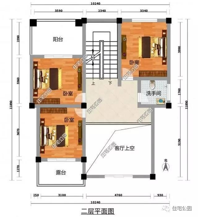 6套新農(nóng)村別墅，全帶挑空客廳，建到村里夠有面么？
