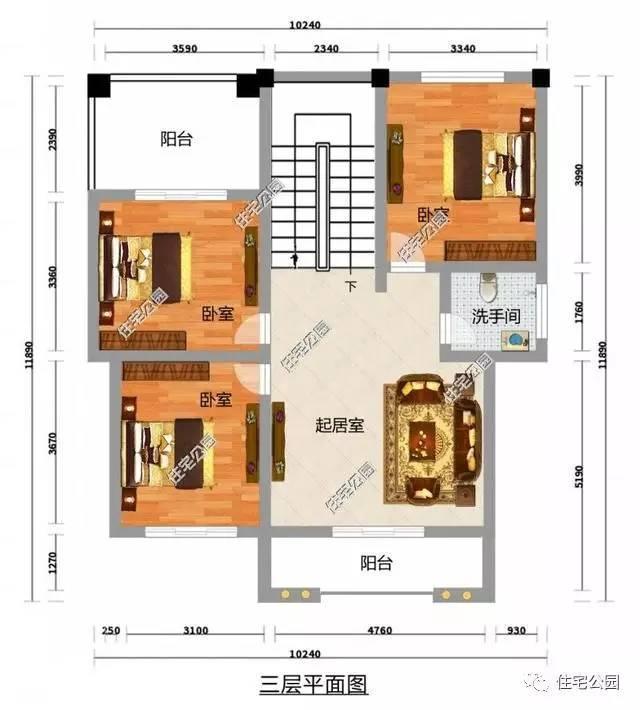 6套新農(nóng)村別墅，全帶挑空客廳，建到村里夠有面么？