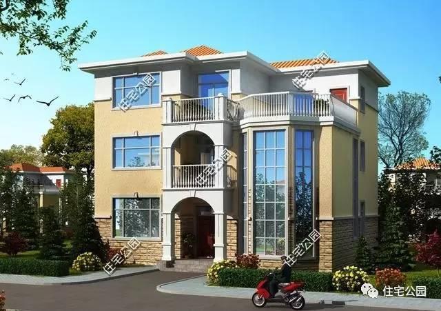 6套新農(nóng)村別墅，全帶挑空客廳，建到村里夠有面么？