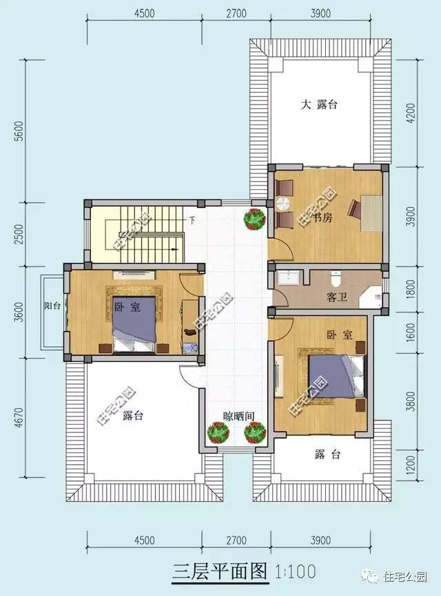 6套新農(nóng)村別墅，全帶挑空客廳，建到村里夠有面么？