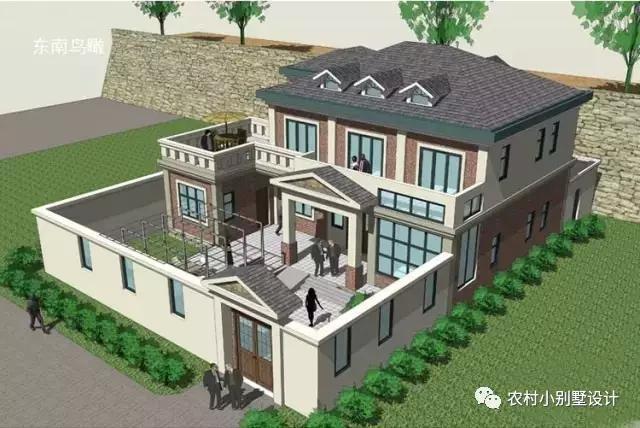 一幢大氣磅礴的簡歐風格二層別墅，給家人一個舒適港灣！