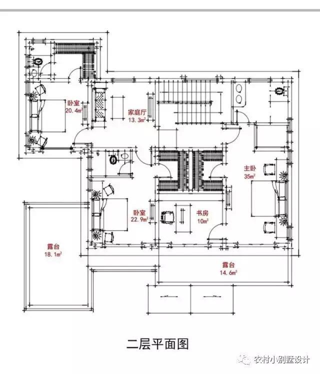 一幢大氣磅礴的簡歐風格二層別墅，給家人一個舒適港灣！
