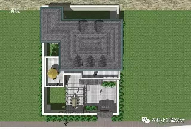 一幢大氣磅礴的簡歐風格二層別墅，給家人一個舒適港灣！