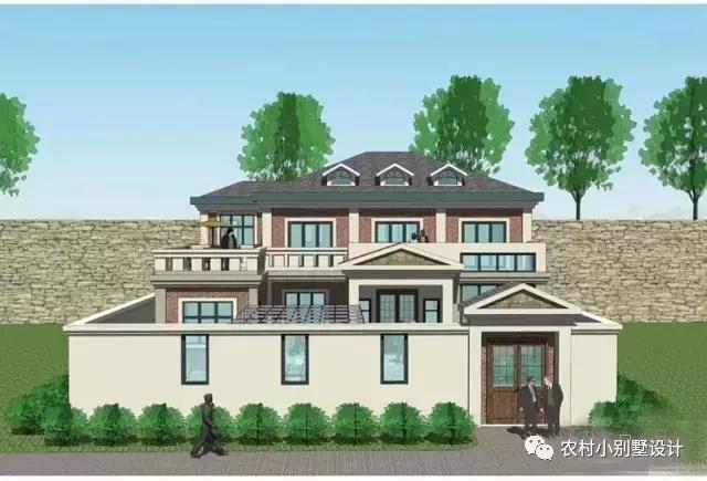 一幢大氣磅礴的簡歐風格二層別墅，給家人一個舒適港灣！