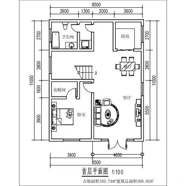 在農(nóng)村自建三層別墅，簡(jiǎn)歐造型能值多少錢！含圖紙