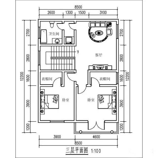 在農(nóng)村自建三層別墅，簡(jiǎn)歐造型能值多少錢！含圖紙