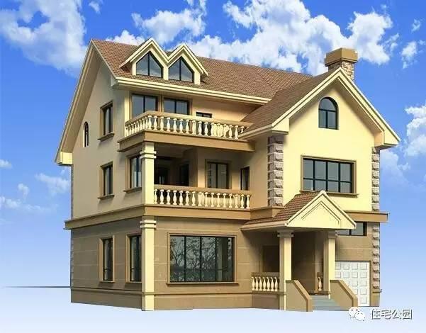 28萬自建3層農(nóng)村別墅，露臺(tái)老虎窗帶車庫，實(shí)用！