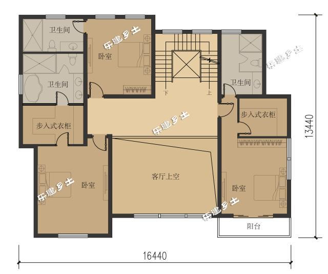 19x13米三層經(jīng)典美式獨(dú)棟別墅全套圖紙，不要再纏著歐式不放啦！