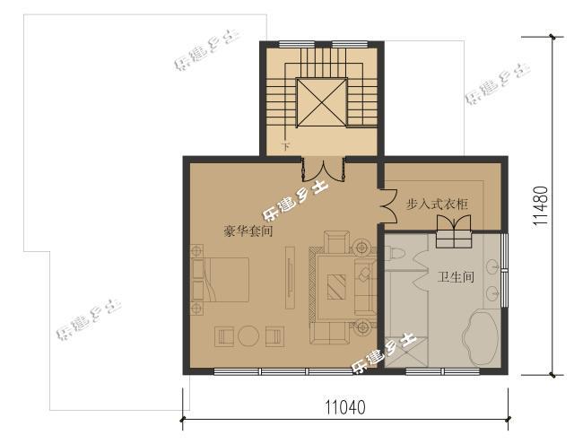 19x13米三層經(jīng)典美式獨(dú)棟別墅全套圖紙，不要再纏著歐式不放啦！