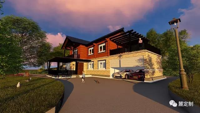 5套風格迥異的自建鄉(xiāng)村別墅，含全套圖紙