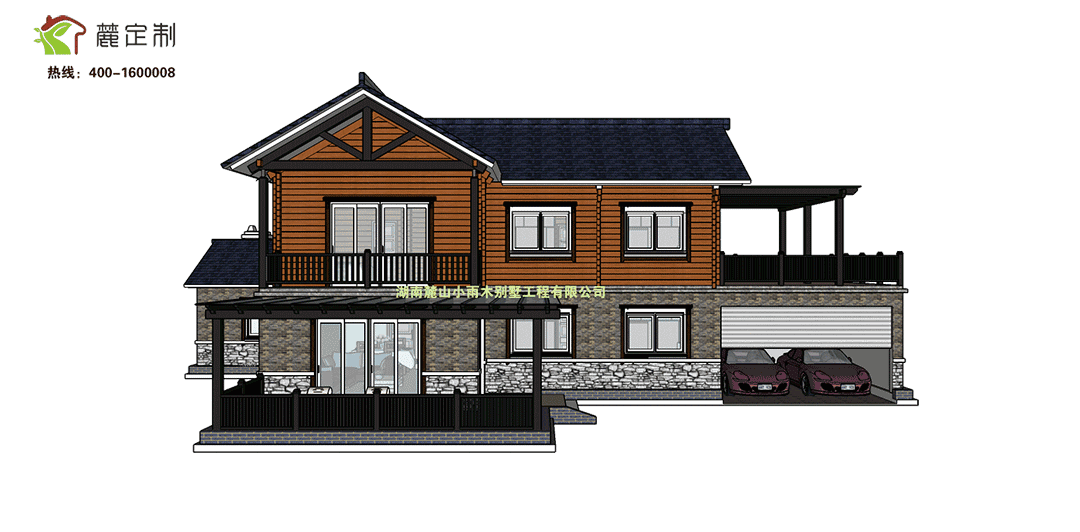 5套風格迥異的自建鄉(xiāng)村別墅，含全套圖紙