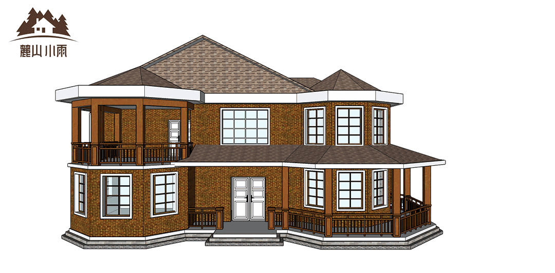 5套風格迥異的自建鄉(xiāng)村別墅，含全套圖紙