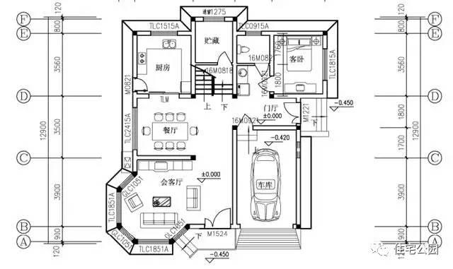 28萬自建3層農村實用別墅，帶露臺花園設計，全圖展示！