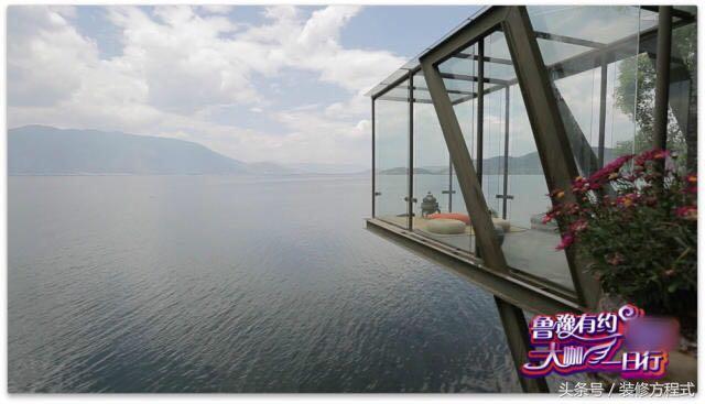 楊麗萍在洱海邊的兩棟別墅，一棟叫月亮宮和一棟叫太陽宮