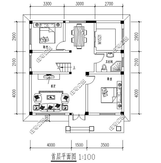9X9米歐式別墅，同一戶型，2個方案，你愛哪個？