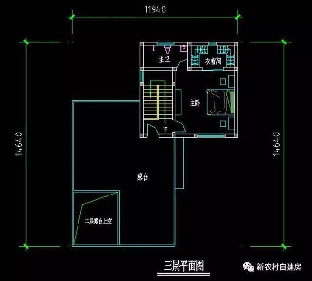 12X18米三層現(xiàn)代農(nóng)村別墅，30萬帶院子和平層頂