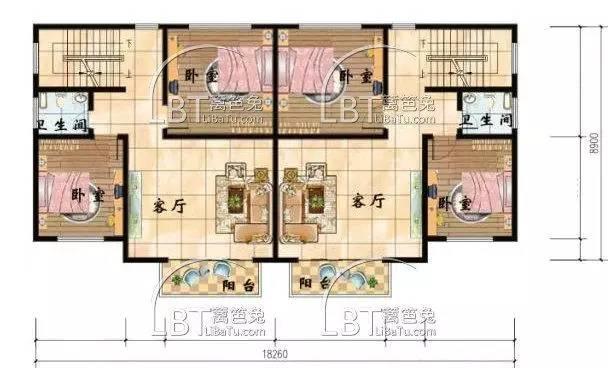 10套自建房雙拼別墅 兄弟聯(lián)排別墅全套圖紙，第八套最受歡迎！