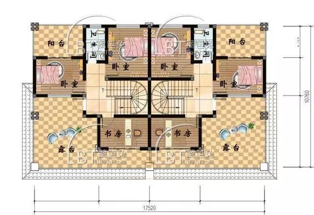 10套自建房雙拼別墅 兄弟聯(lián)排別墅全套圖紙，第八套最受歡迎！
