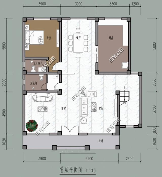 新農(nóng)村別墅，如果價格一樣，歐式現(xiàn)代三合院咋選？含平面圖