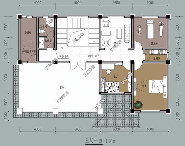新農(nóng)村別墅，如果價格一樣，歐式現(xiàn)代三合院咋選？含平面圖